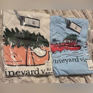 2 Men’s XXL long sleeve Vineyard Vines tees